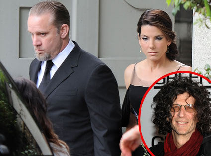Jesse James, Sandra Bullock, Howard Stern Jesse James, Sandra Bullock, Howard Stern